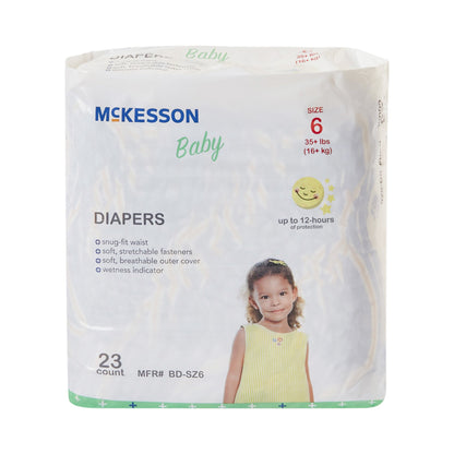 DIAPER, BABY SZ6 35+LBS (23/BG4BG/CS)