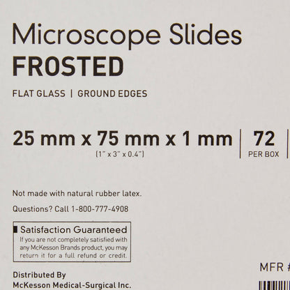 SLIDE, FROST 3X1X1 (72/BX 20BX/CS)