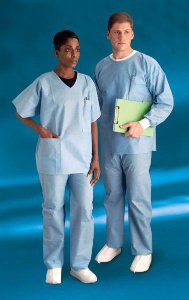 PANTS, SCRUB DISP LG (60/CS)