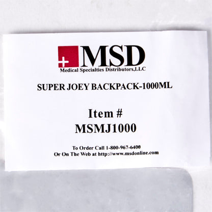 BACKPACK, PUMP MEDSTREAM 1000ML F/KANGAROO JOEY ENTERNAL