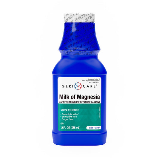 MILK OF MAGNESIA, LIQ MINT FLAVOR 12OZ (12/CS)