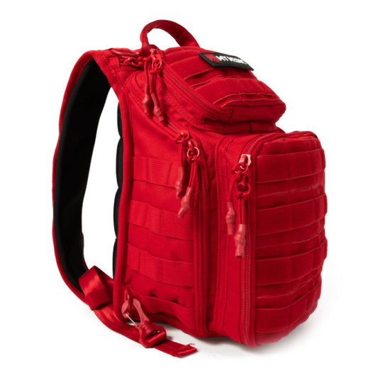 FIRST AID KIT, RECON STD 250PCNYLON BAG RED 12.5X8.5X7.25"