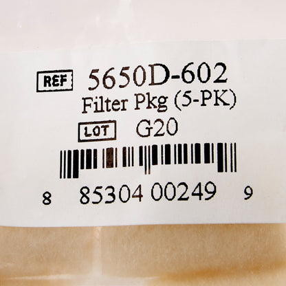 FILTER, F/PULMO-AIDE COMPRESSOR NEBULIZER (5/PK)