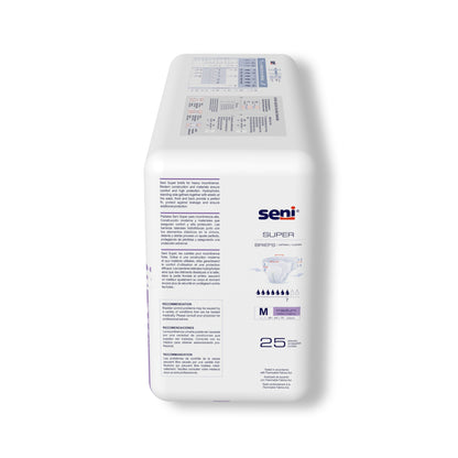BRIEF, INCONT SENI SUPER MED 30"-43" (25/PK 3PK/CS)