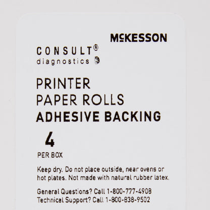 PAPER, THERMAL ADHSV F/121-120ANLYZ (4/BX 50BX/CS)