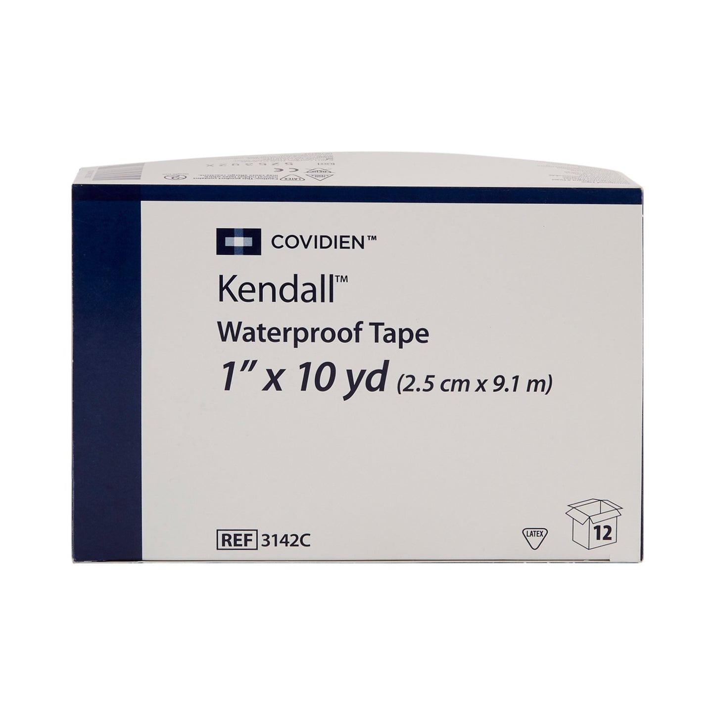 TAPE, ADHSV WATERPROOF WHT 1" (12RL/BX) KENDAL