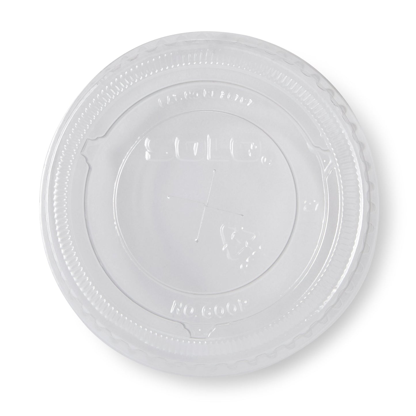 LID, CUP PET FLAT W/STRW SLOT 9OZ (100/SL 25SL/CS)