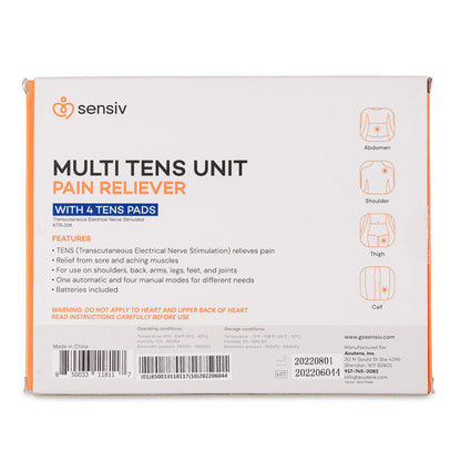 TENS UNIT, NERVE STIMULATION SENSIV MULTI CHANNEL (20/CS)