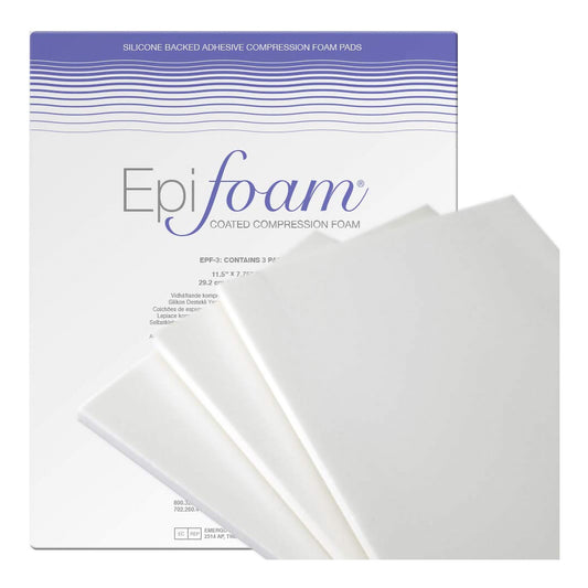 PAD, BANDAGE COMPRSN EPIFOAM PAD NS 7.5X11" (3/PK)