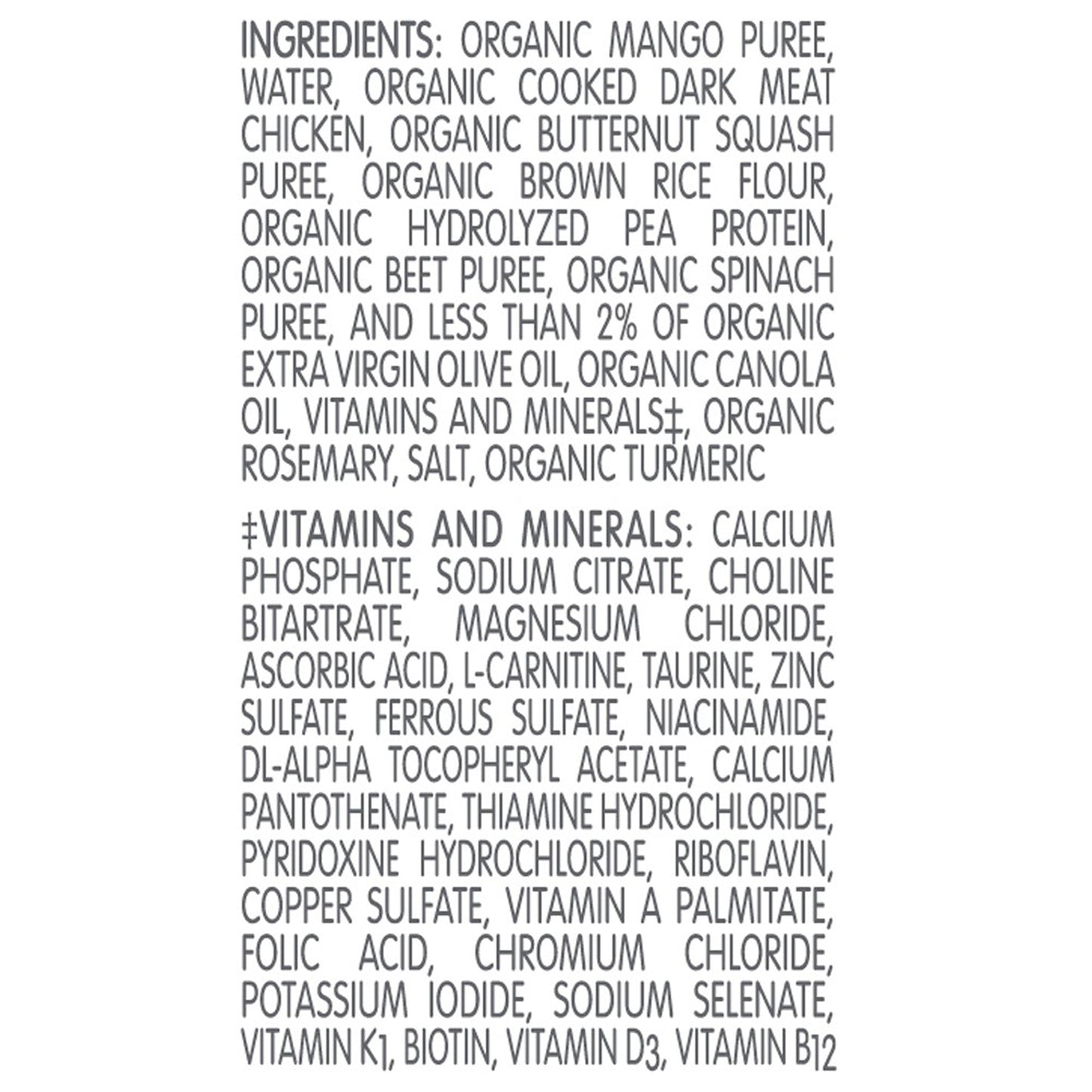 FORMULA, COMPLEAT ORG BLND CHICKEN GARDEN 10.1OZ 300ML (24/C