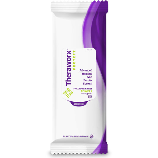 WIPE, SKIN THERAWORX HYGIENE/BARRIER BATH FF (8/EA 30EA/CS)