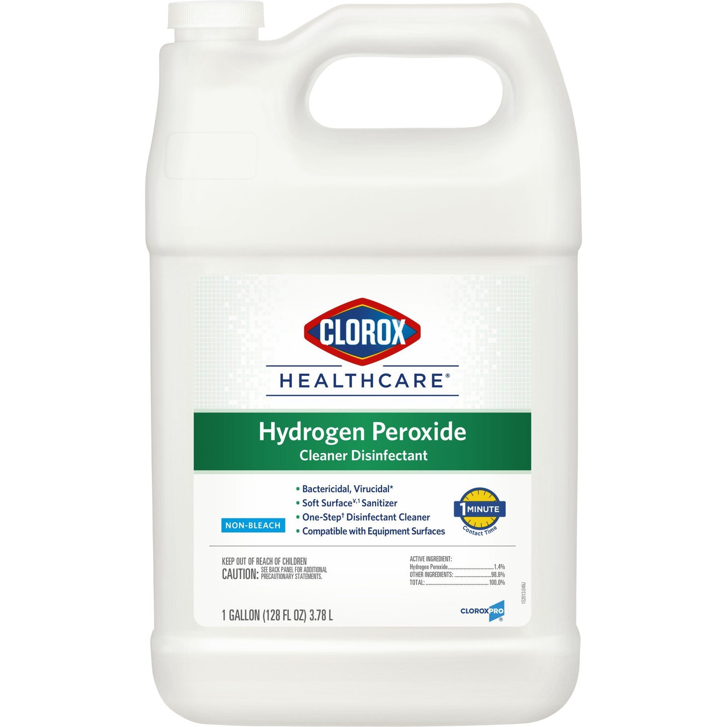 CLEANER, HYDROGEN PEROXIDE REFILL 128OZ (4/CS)