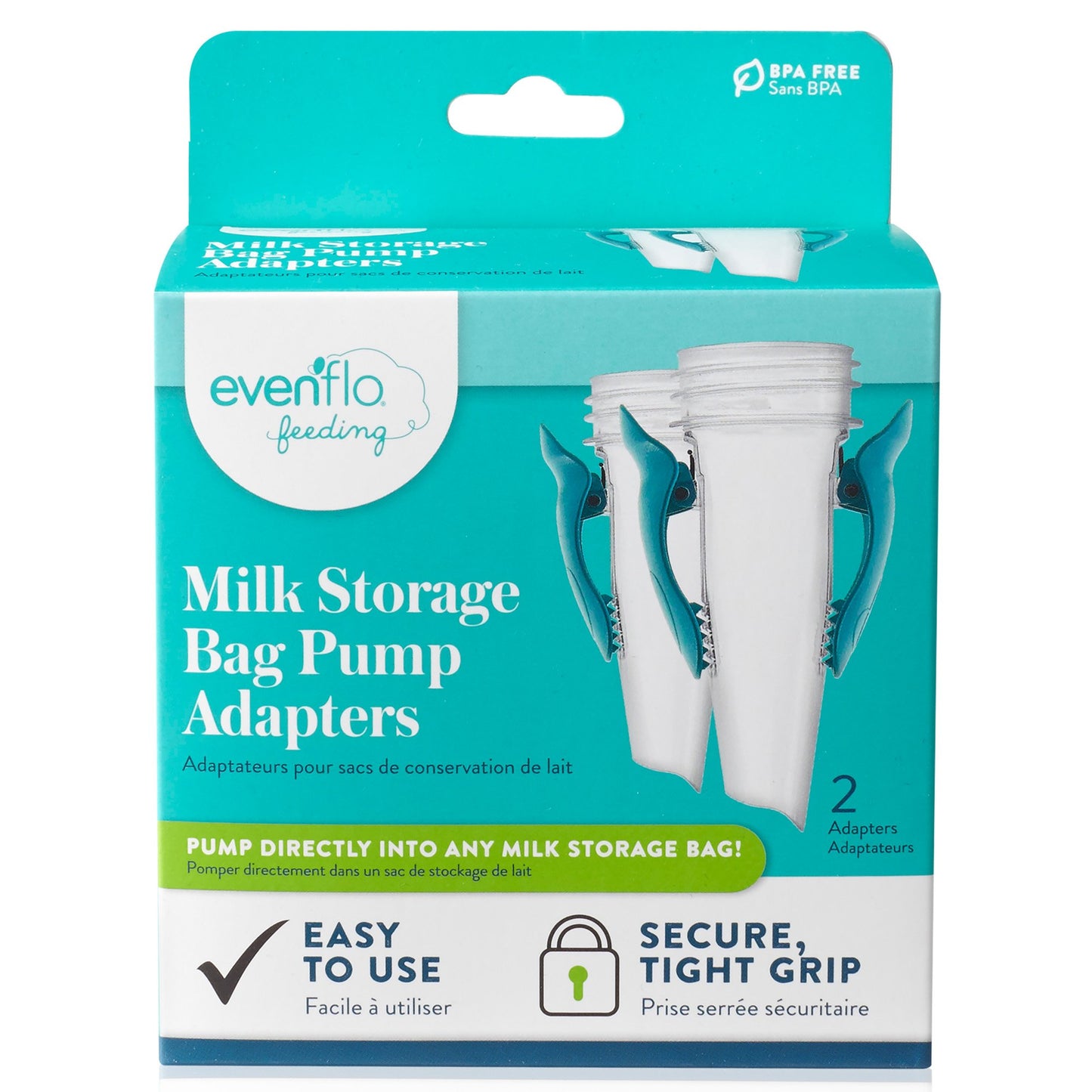 ADAPTER, BAG MILK STORAGE (12/CS)