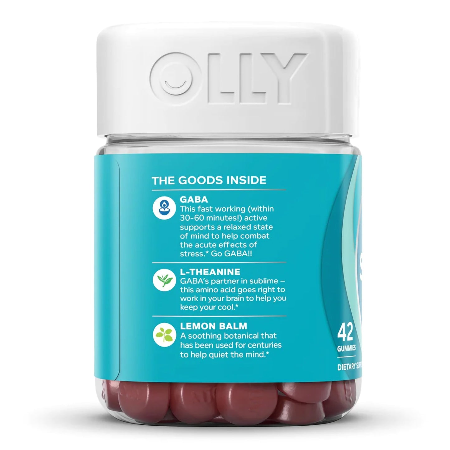 OLLY, GUMMY GOODBYE STRESS BERRY (42/BT)