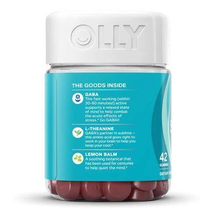 OLLY, GUMMY GOODBYE STRESS BERRY (42/BT)