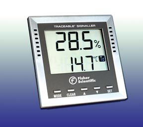 THERMOMETER, WET-BLB/HUMIDITY LCD -40 TO +70DEG C FSHSCI