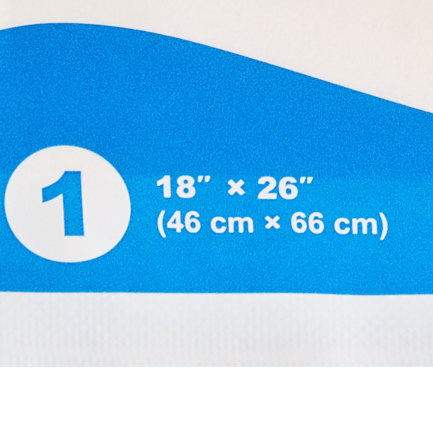 DRAPE, POLY DISP STR 18X26 (50/BX 6BX/CS)