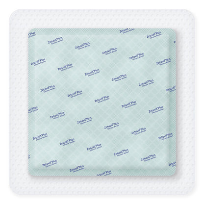 DRESSING, WND ZETUVIT + SAP BRDR SIL ADH 8"X8" (10/BX)