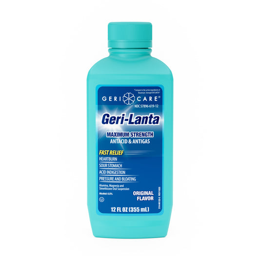 ANTACID, LIQ GERI-LANTA MAX STRENGTH ANTIGAS 12OZ (12BT/CS)