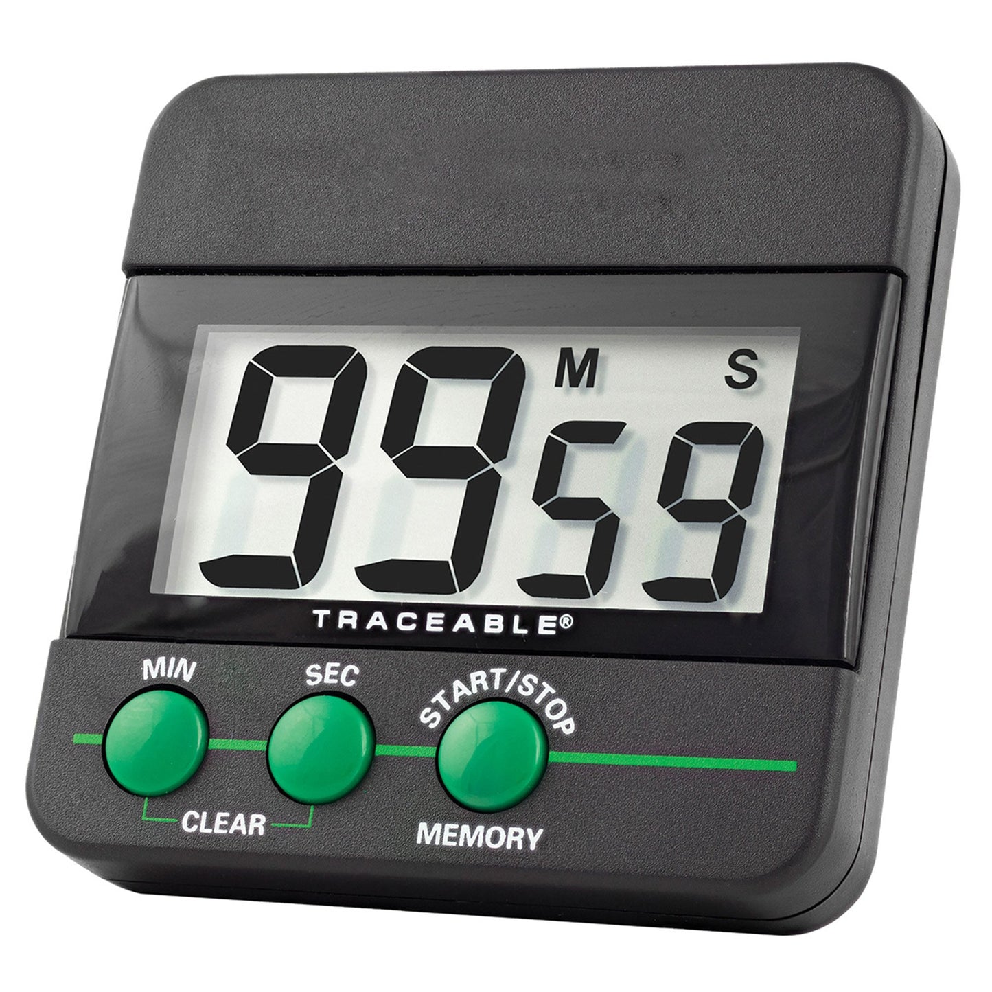 TIMER 99M/59S TRACEABLE DIG LG DISPLAY W/ALARM