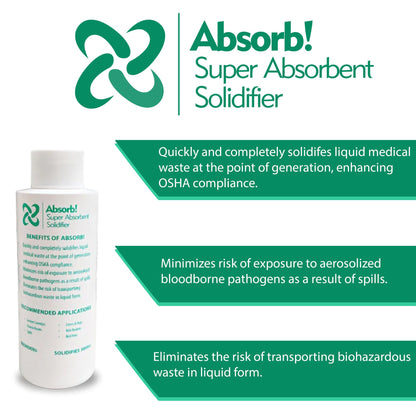 SOLIDIFIER, ABSORB 1,200CC (175/CS)
