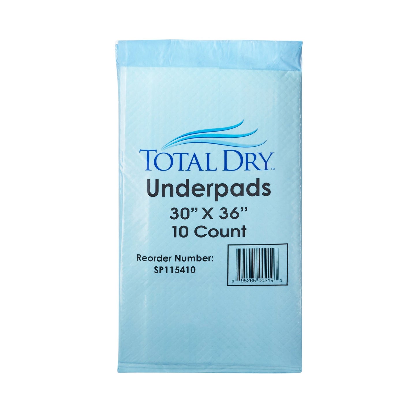 UNDERPAD, INCONT EMBSSD H VY X+ 30X36 (10/BG 10BG/C