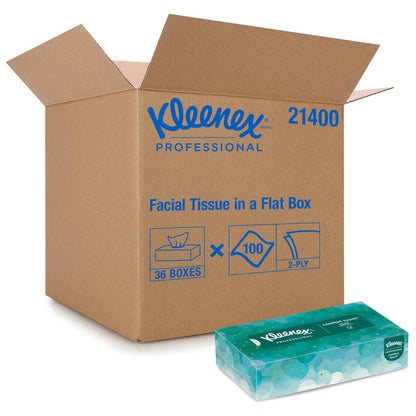 TISSUE, FACIAL KLEENEX (100/BX36BX/CS)