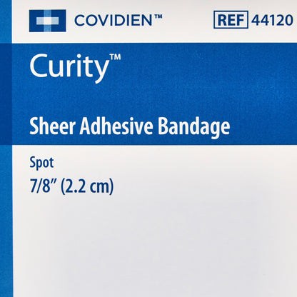 BANDAGE, ADHESIVE SPOT FLESH LF 7/8" (100/BX 36BX/CS) KENDAL