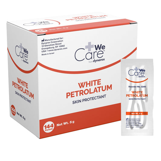 PETROLATUM JELLY, WHT 5GM (144/BX 6BX/CS)