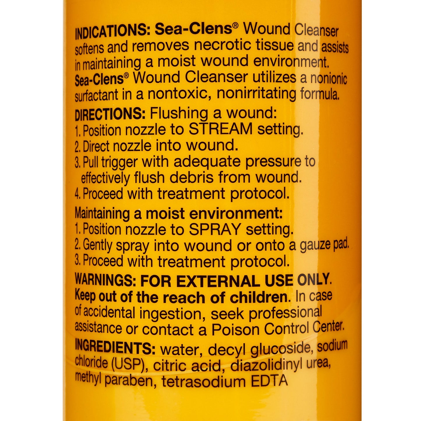 CLEANSER, WND SEA-CLEANS 12OZ (12/CS)
