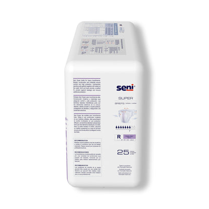 BRIEF, INCONT SENI SUPER REG 40"-50" (25/PK 3PK/CS)