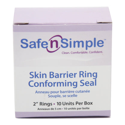 RING, SKIN BARRIER CONF ADH 2"OD 3/8" ID(10/BX 16BX/CS)