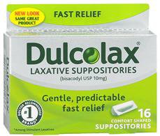 DULCOLAX, SUP (16/CT) EC