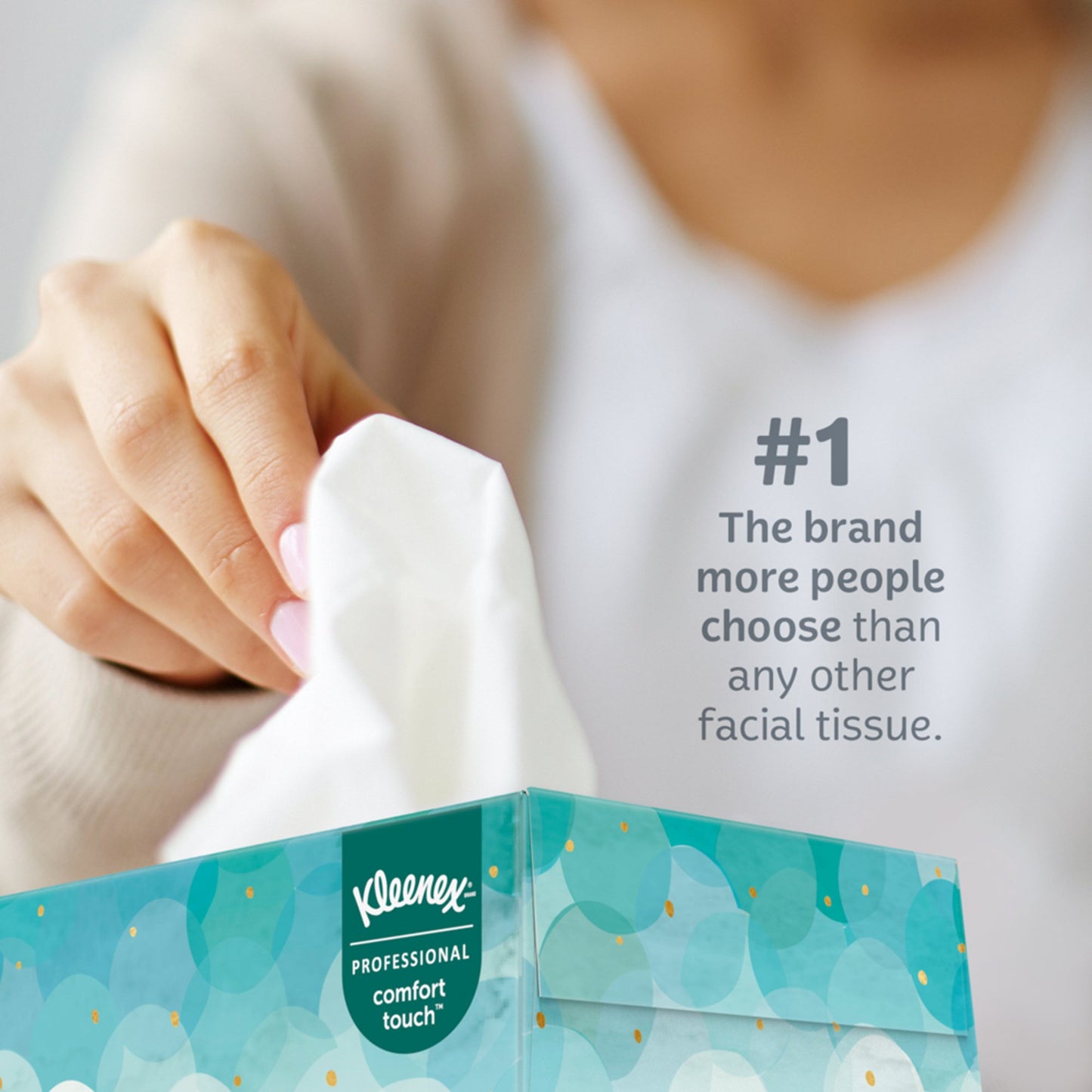 TISSUE, FACIAL KLEENEX JR 8.4"X5.5" (48/BX 64BX/CS)