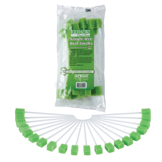 SWAB, ORAL UNTREATED (20/PK 50PK/CS)