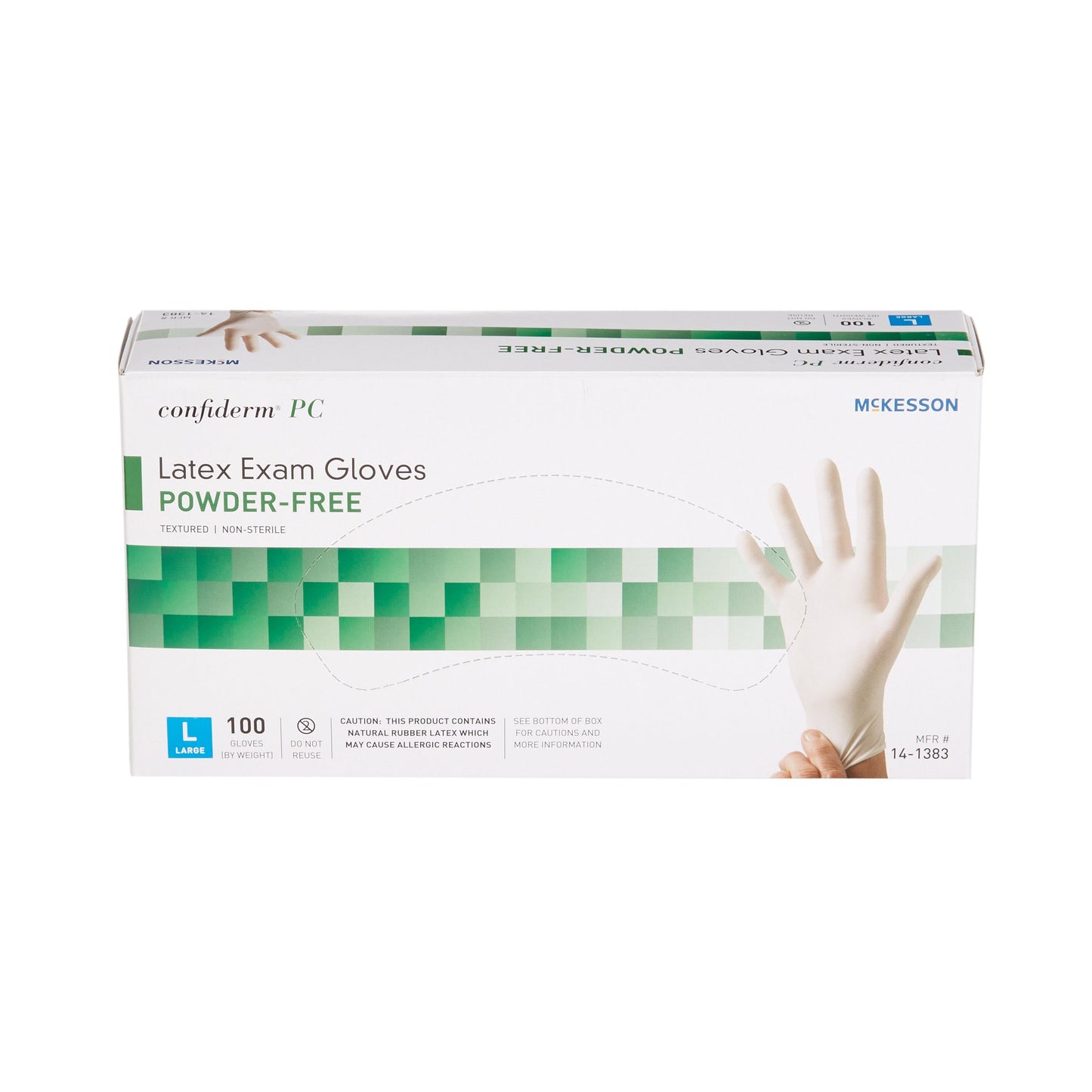 GLOVE, EXAM LTX LG N/S POLYMER(100/BX 10BX/CS)