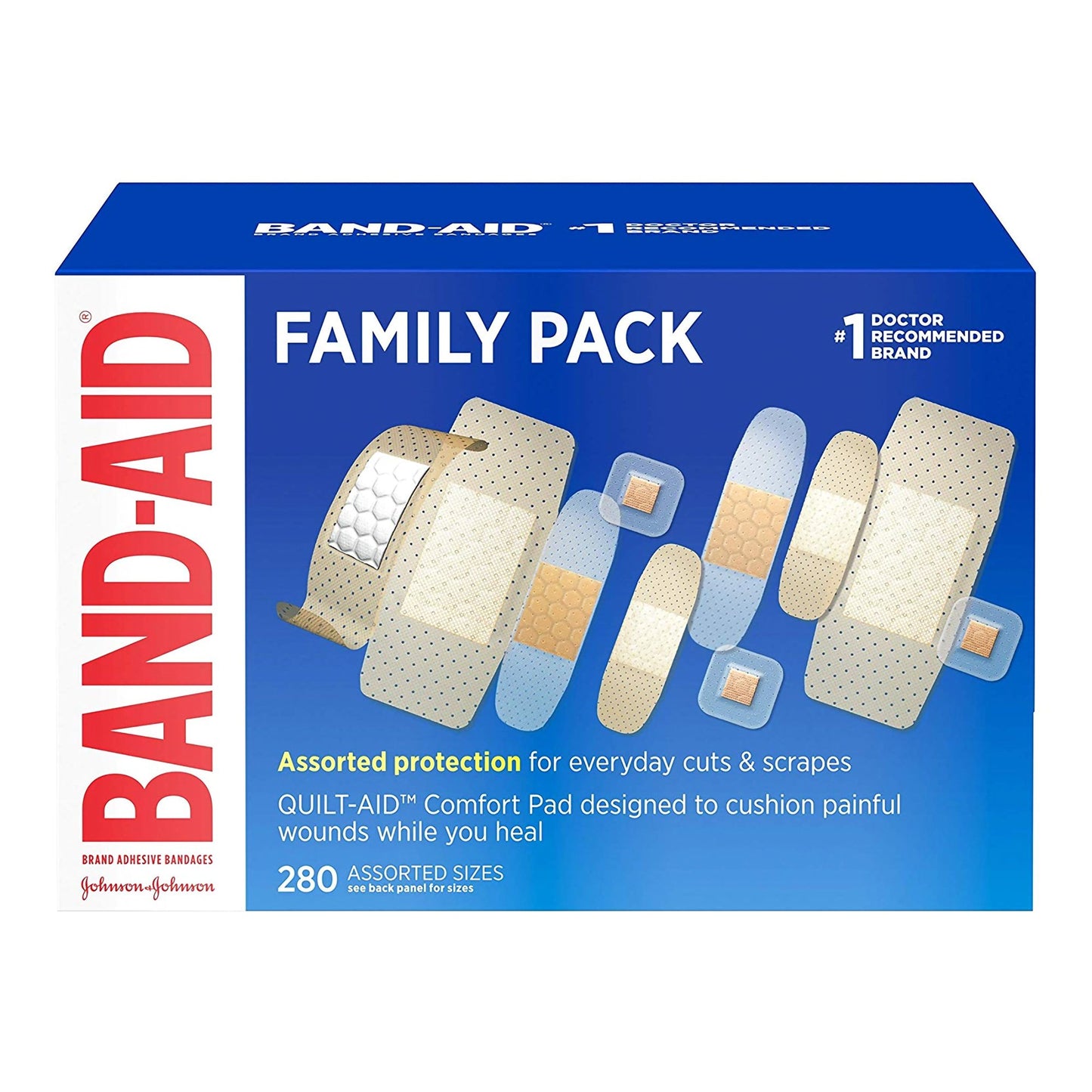 BANDAGE, ADH VARIETY PK (280/BX 18BX/CS)