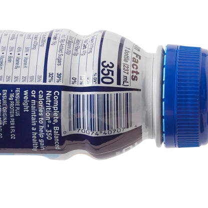 ENSURE+, VAN 8OZ (6/PK 4PK/CS)