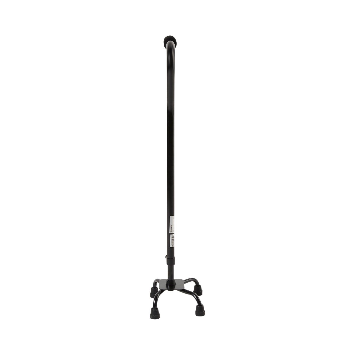 CANE, QUAD/SM BASE ALUM BLK (4/CS)