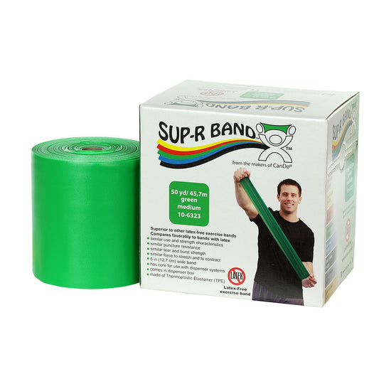 SUP-R BAND, 50YD GRN MEDIUM LTXFR