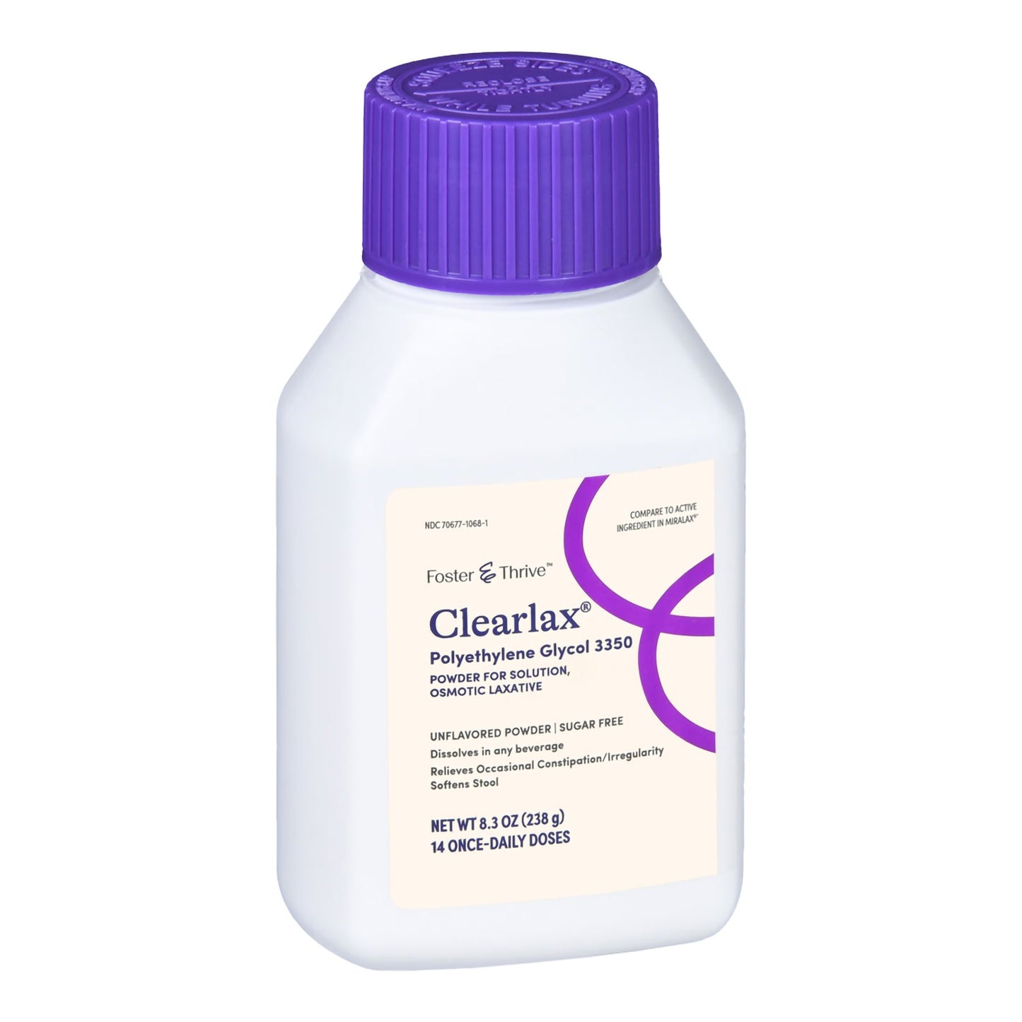 POLYETHYLENE GLYCOL, PDR FT 8.3OZ