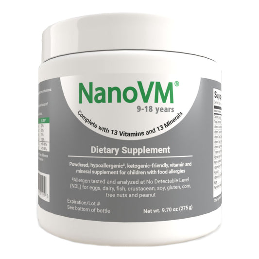 SUPPLEMENT, VIT/MIN NANO VN POWDER 9-18 YRS OLD