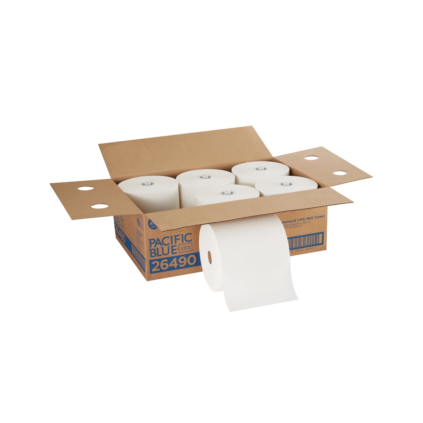 TOWEL, PAPER PACIFIC BLU ULTRAWHT (150/RL 6RL/CS)