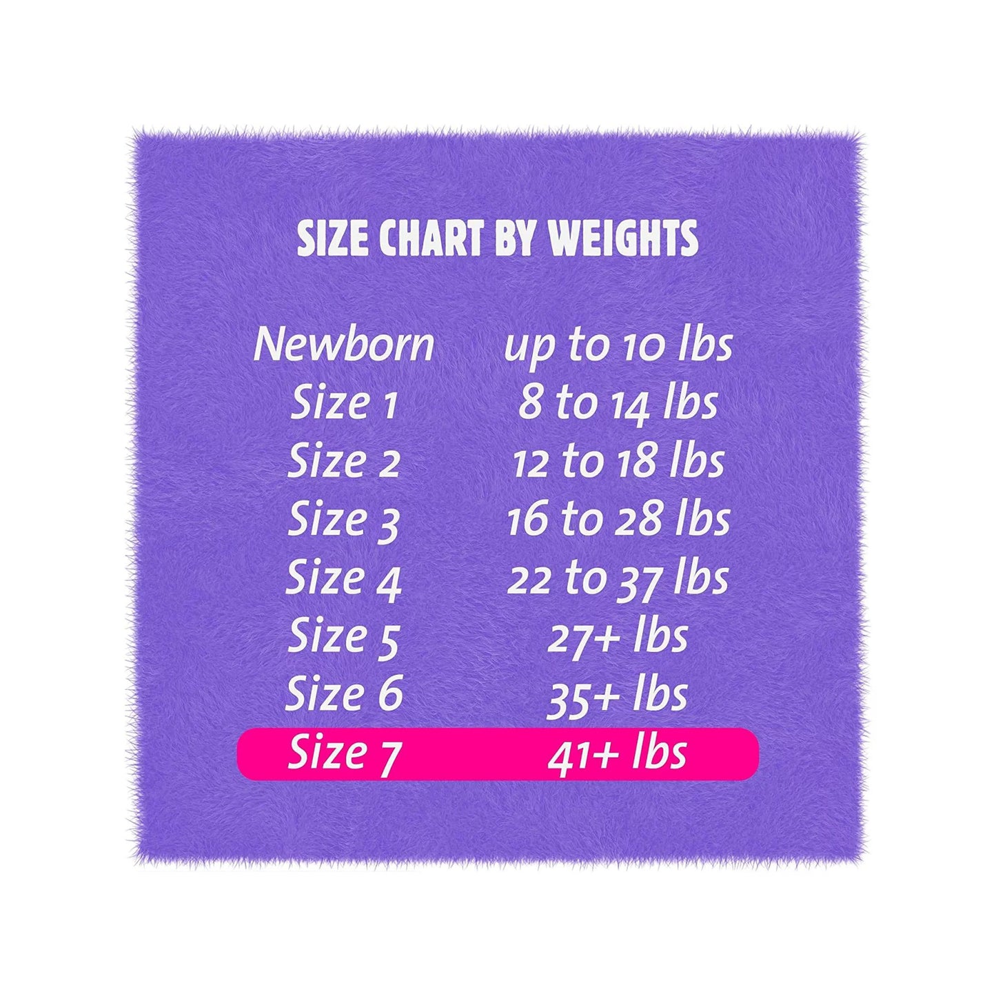 DIAPER, BABY CUTIES PREVAIL 41+LBS SZ7 (25/PK 8PK/CS)