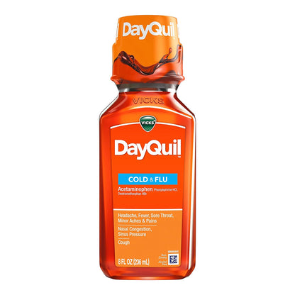 DAYQUIL, LIQ COLD/FLU 8OZ