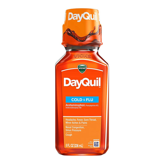DAYQUIL, LIQ COLD/FLU 8OZ