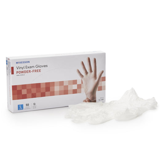 GLOVE, EXAM VNYL LG N/S (50/BX20BX/CS)
