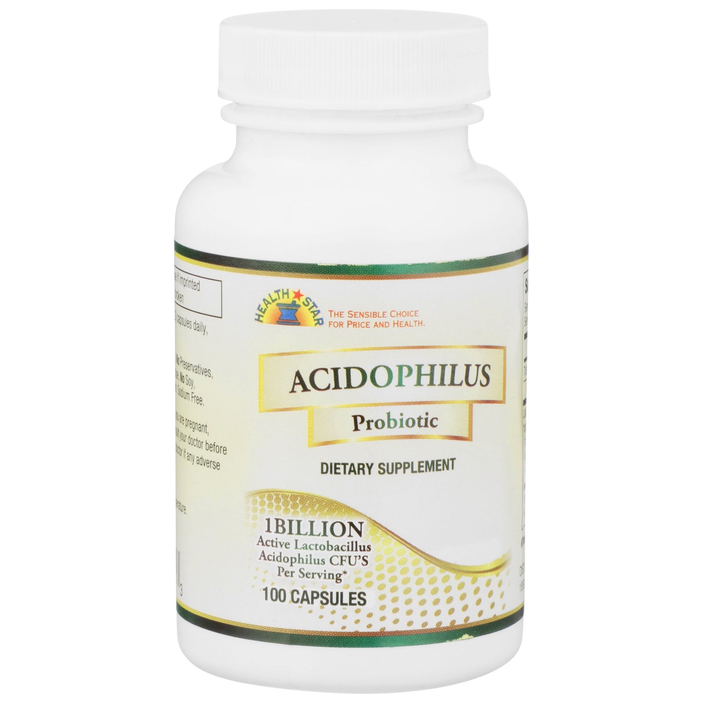 ACIDOPHILUS, CAP XS (100/BT 12BT/CS)
