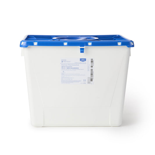 CONTAINER, SHARPS PHARMA WHT/BLU 8GL (9/CS)