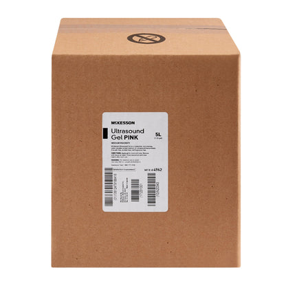 GEL, ULTRASOUND PNK 5L (4/CS)